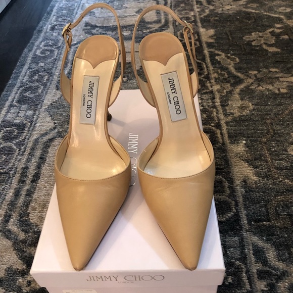 Jimmy Choo Shoes - Jimmy Choo Gold Heels